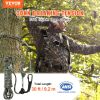 VEVOR Tree Stand Safety Rope, 30 ft/91.44 m Treestand Lifeline Rope 30KN Breaking Tension, 0.6'' Hunting Safety Line with Prusik Knot