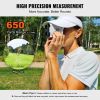 VEVOR Golf Rangefinder, 650 Yards Laser Golfing Hunting Range Finder, 6X Magnification Distance Measuring