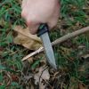 Fixed Blade Camping Knife with Rotatable Sheath, 4.1 Inch Stainless Steel Blade Fishing Knife with Non-Slip Grip, Suitable for Outdoor, Survival