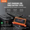 VEVOR 36 Volt Golf Cart Battery Charger, 18 AMP, Smart Club Car Charger with Crowfoot Plug